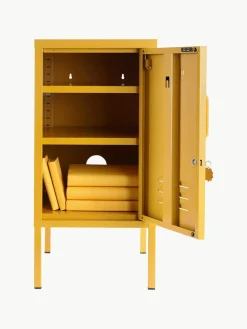 Metalen nachtkastje The Shorty, met scharnier links of rechts^Mustard Made Clearance