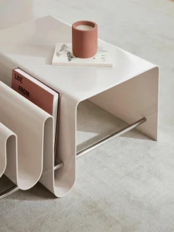 Metalen salontafel Julia met tijdschriftenrek^Westwing Collection Sale
