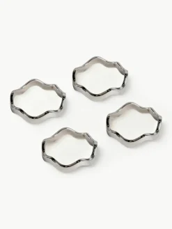 Metalen servetringen Anna, 4 stuks^Sagaform Discount