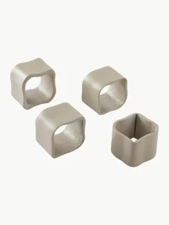 Metalen servetringen Bille, 4 stuks^Jotex Fashion