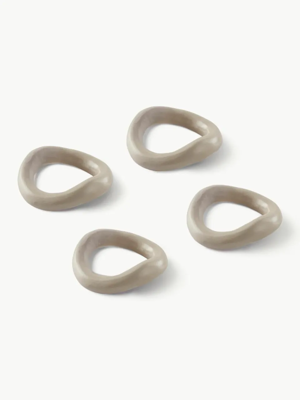 Metalen servetringen Parker, 4 stuks^Jotex Outlet