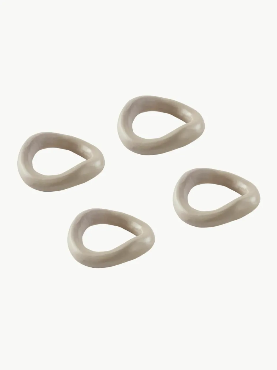 Metalen servetringen Parker, 4 stuks^Jotex Outlet