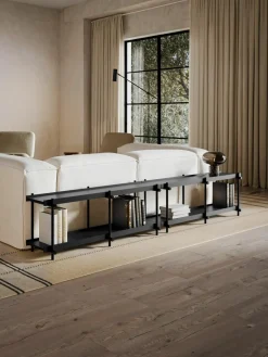 Metalen sidetable Lana^Westwing Collection Hot