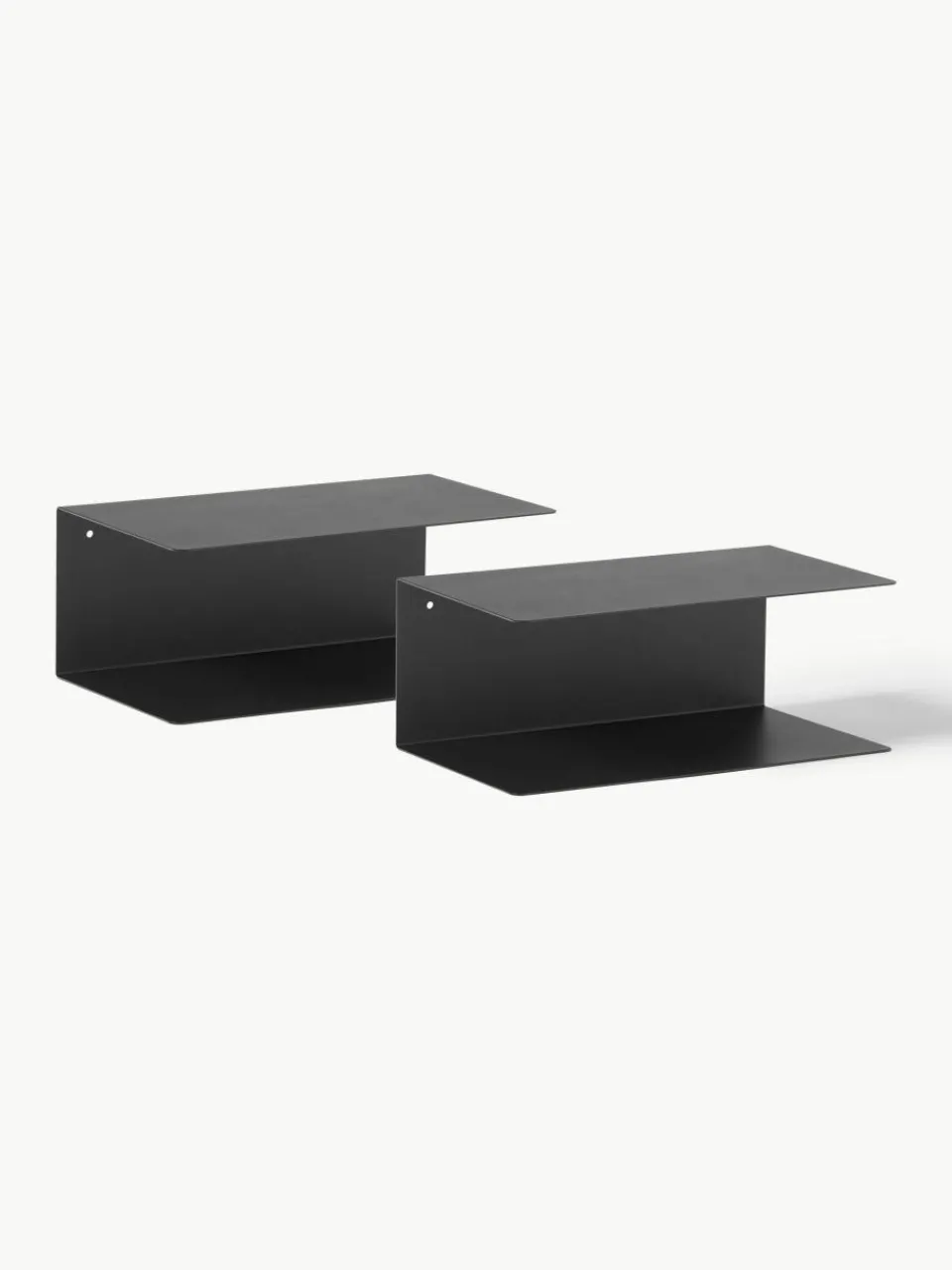 Metalen wandnachtkastjes Neptune, 2 stuks^Westwing Outlet