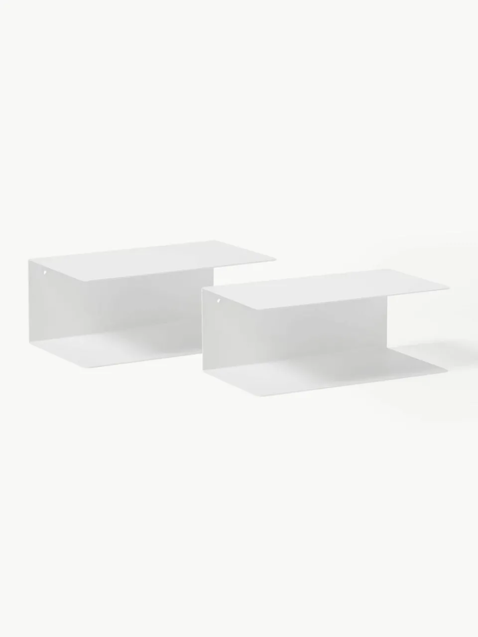 Metalen wandnachtkastjes Neptune, 2 stuks^Westwing New