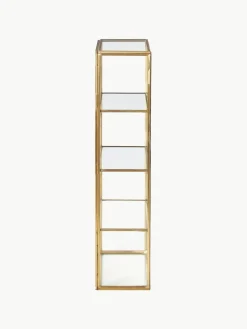 Metalen wandplank Ada met glazen planken en glazen deur^Nordal Sale