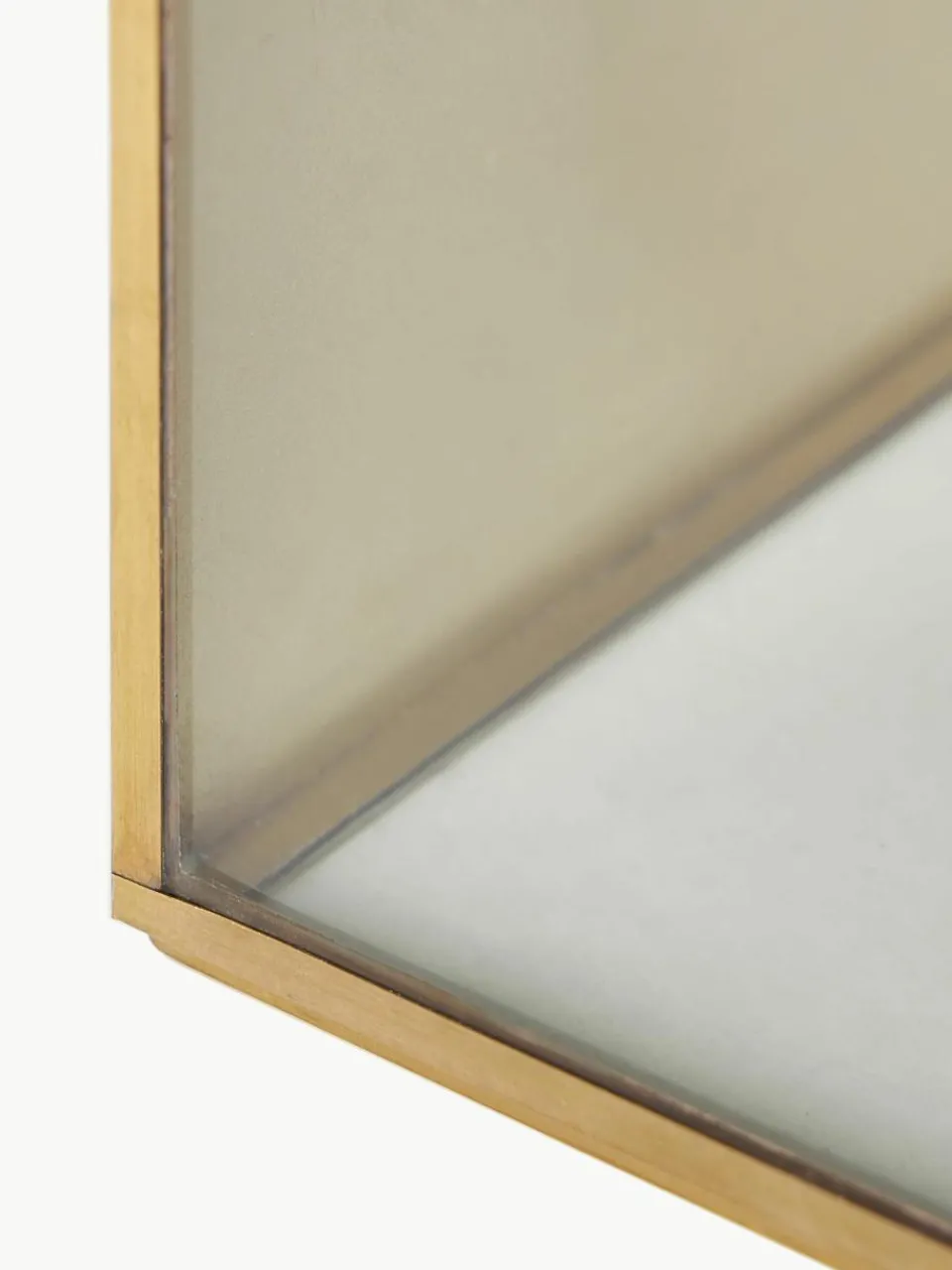 Metalen wandplank Ada met glazen planken en glazen deur^Nordal Sale