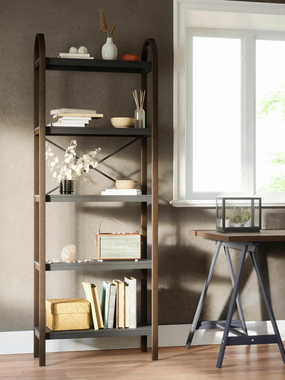 Metalen wandrek Bellwood^Umbra Discount