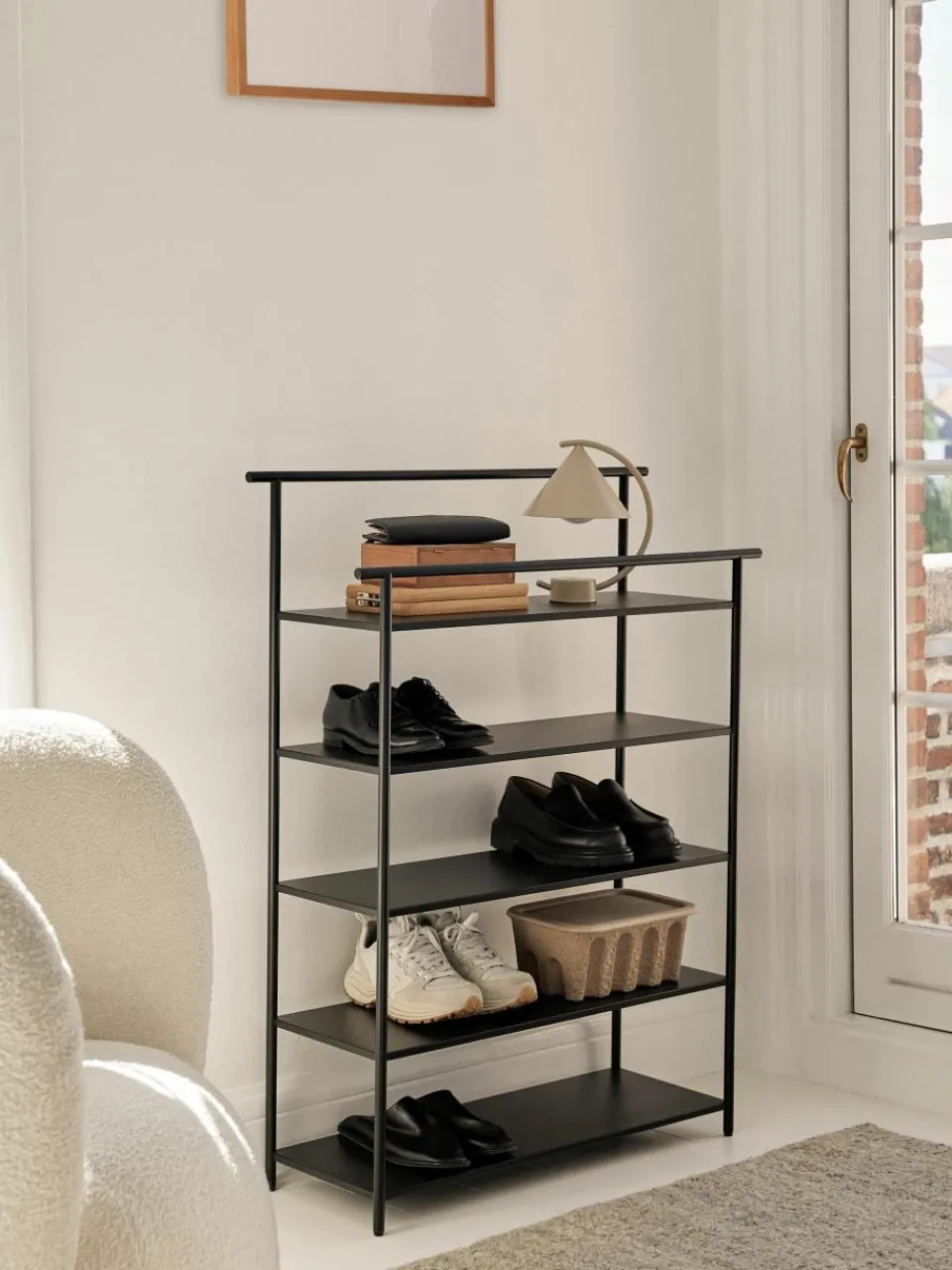 Metalen wandrek Dora^ferm LIVING Fashion