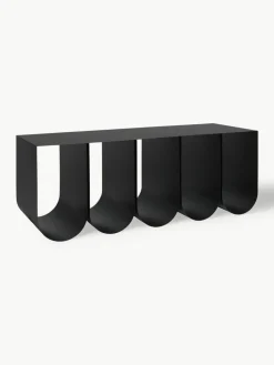 Metalen zitbank Curved^Kristina Dam New
