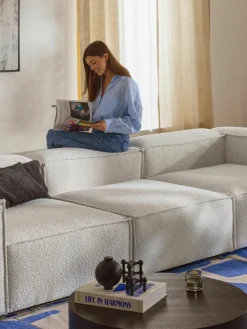 Middelste module Lennon van bouclé^Westwing Collection Online