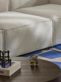 Middelste module Lennon van bouclé^Westwing Collection Online