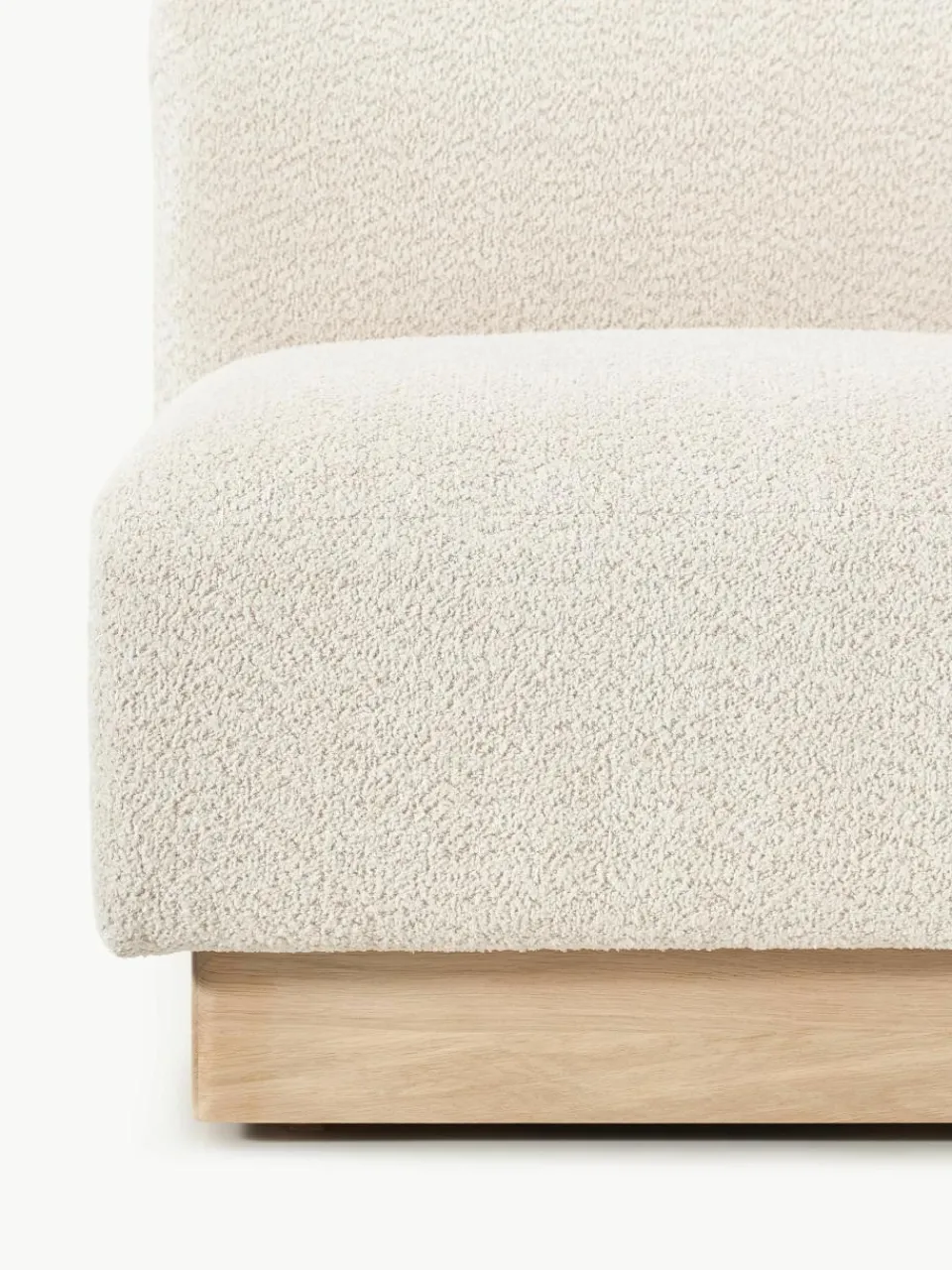Middelste module Natalie van teddy-bouclé^Westwing Collection Hot