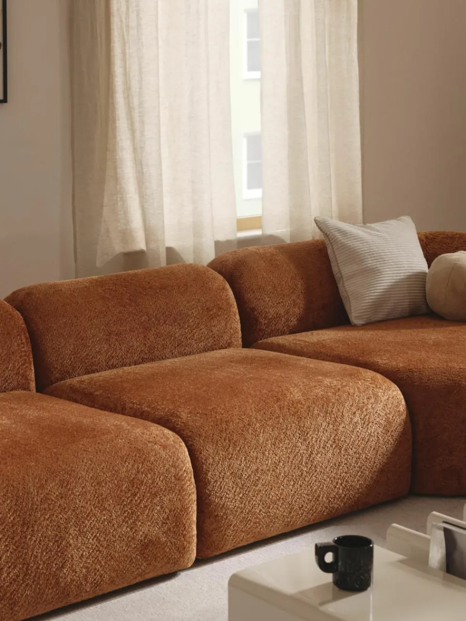 Middelste module Wolke van teddy-bouclé^Westwing Collection Discount