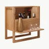 Minibar NewEst van eikenhout^Woodman Clearance
