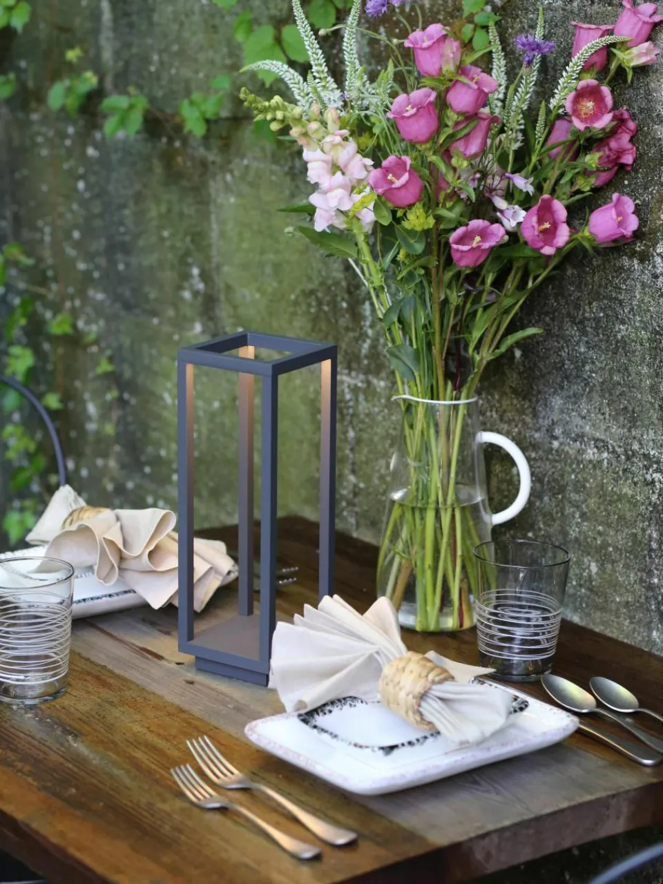 Mobiele dimbare LED tafellamp Home Pro^zafferano Fashion