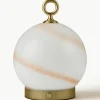 Mobiele dimbare LED tafellamp Stockholm, mondgeblazen^Westwing Hot