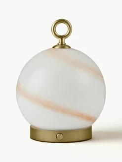 Mobiele dimbare LED tafellamp Stockholm, mondgeblazen^Westwing Hot