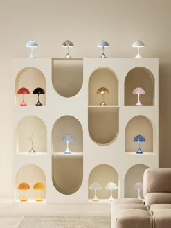 Mobiele dimbare LED tafellamp Panthella, H 24 cm^Louis Poulsen Clearance
