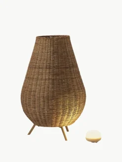 Mobiele dimbare LED vloerlamp Saona met afstandsbediening^Westwing Discount
