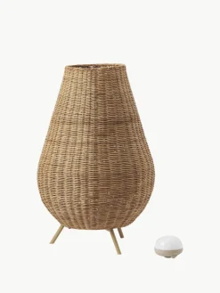 Mobiele dimbare LED vloerlamp Saona met afstandsbediening^Westwing Discount