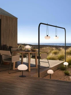 Mobiele dimbare outdoor tafellamp Sponge^Westwing Outlet