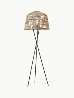 Mobiele dimbare tripod LED vloerlamp Amalfi met afstandsbediening^Westwing Hot