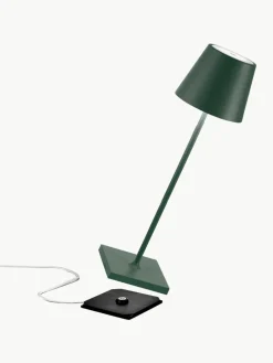 Mobiele LED tafellamp Poldina, dimbaar^zafferano Hot