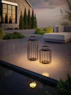 Mobiele outdoor LED tafellamp Bangkok, dimbaar^sompex Best