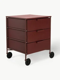 Mobiele verrijdbare container met 3 lades^Kartell Online