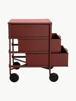 Mobiele verrijdbare container met 3 lades^Kartell Online