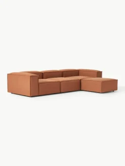 Modulaire bank Lennon (4-zits) met poef (links/rechts)^Westwing Collection Sale