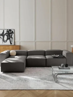 Modulaire bank Lennon (4-zits) met poef (links/rechts)^Westwing Collection Online