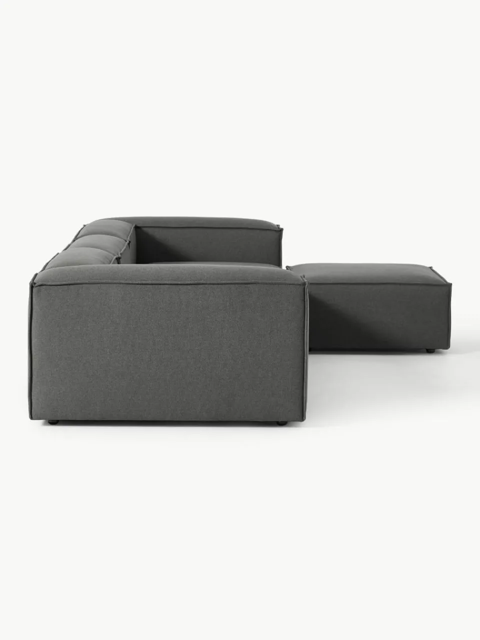 Modulaire bank Lennon (4-zits) met poef (links/rechts)^Westwing Collection Online