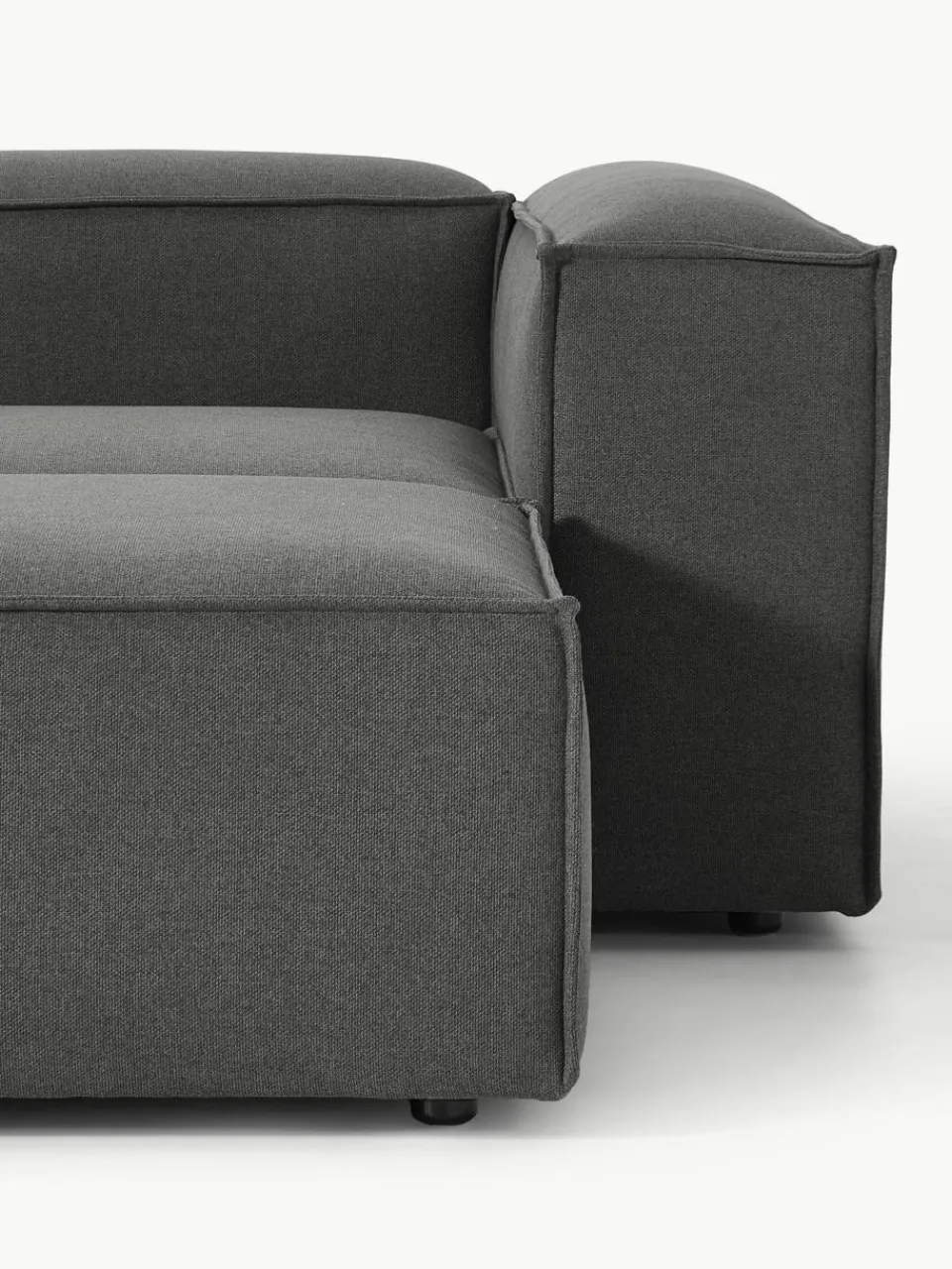 Modulaire bank Lennon (4-zits) met poef (links/rechts)^Westwing Collection Online