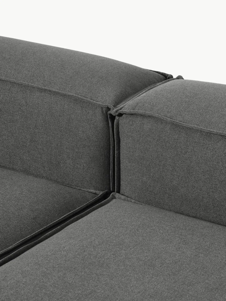 Modulaire bank Lennon (4-zits) met poef (links/rechts)^Westwing Collection Online