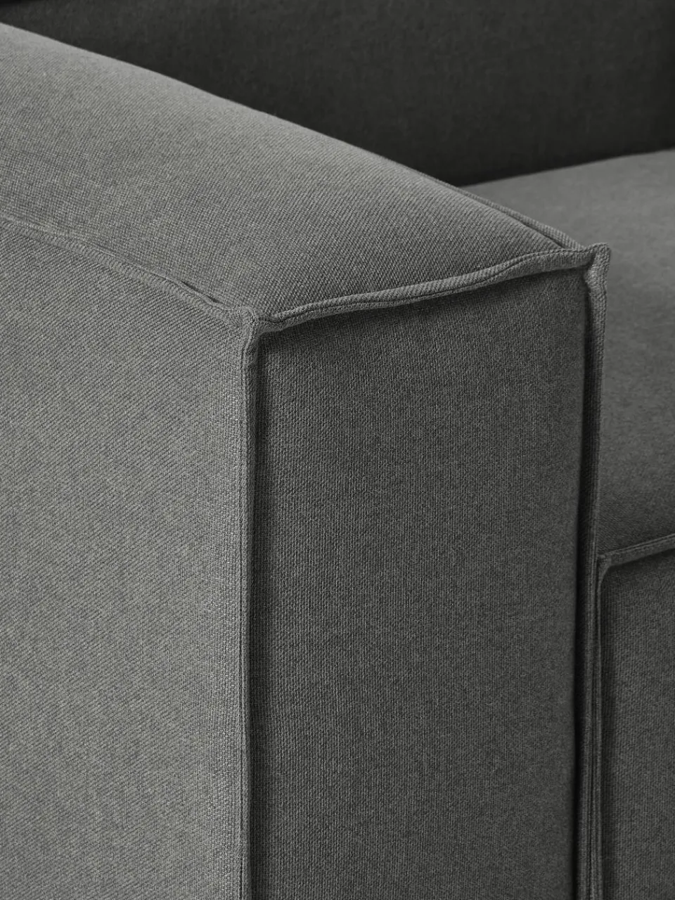 Modulaire bank Lennon (4-zits) met poef (links/rechts)^Westwing Collection Online
