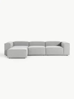 Modulaire bank Lennon (4-zits) met poef (links/rechts)^Westwing Collection Sale