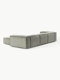 Modulaire bank Lennon (4-zits) van corduroy met poef (links/rechts)^Westwing Collection Outlet