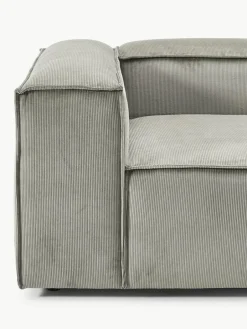 Modulaire bank Lennon (4-zits) van corduroy met poef (links/rechts)^Westwing Collection Outlet