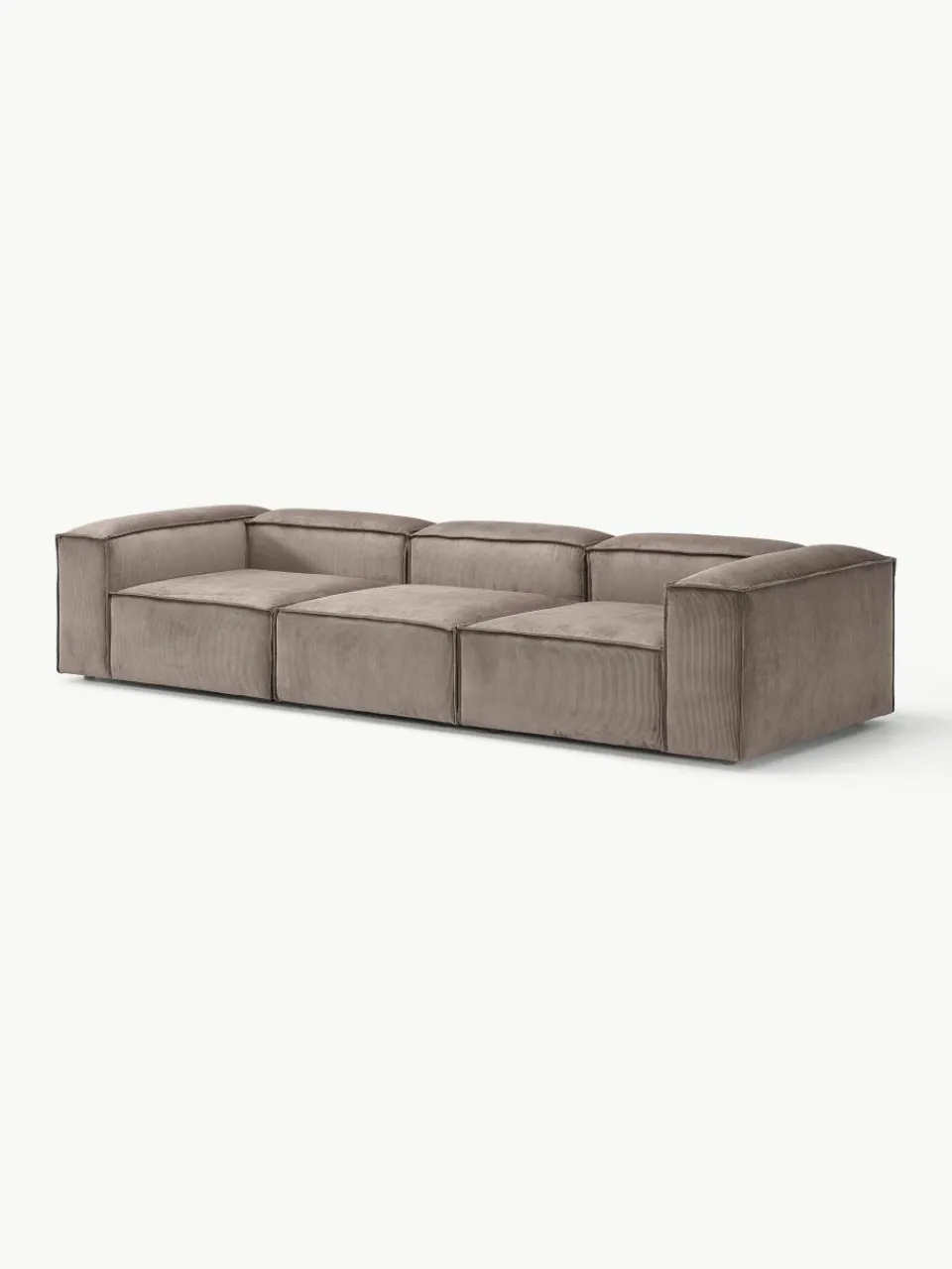 Modulaire bank Lennon (4-zits) van corduroy^Westwing Collection Hot