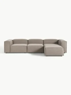 Modulaire bank Lennon (4-zits) met poef (links/rechts)^Westwing Collection Sale