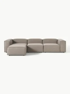 Modulaire bank Lennon (4-zits) met poef (links/rechts)^Westwing Collection Sale