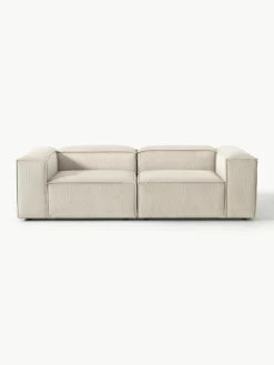Modulaire bank Lennon (3-zits) van corduroy^Westwing Collection New