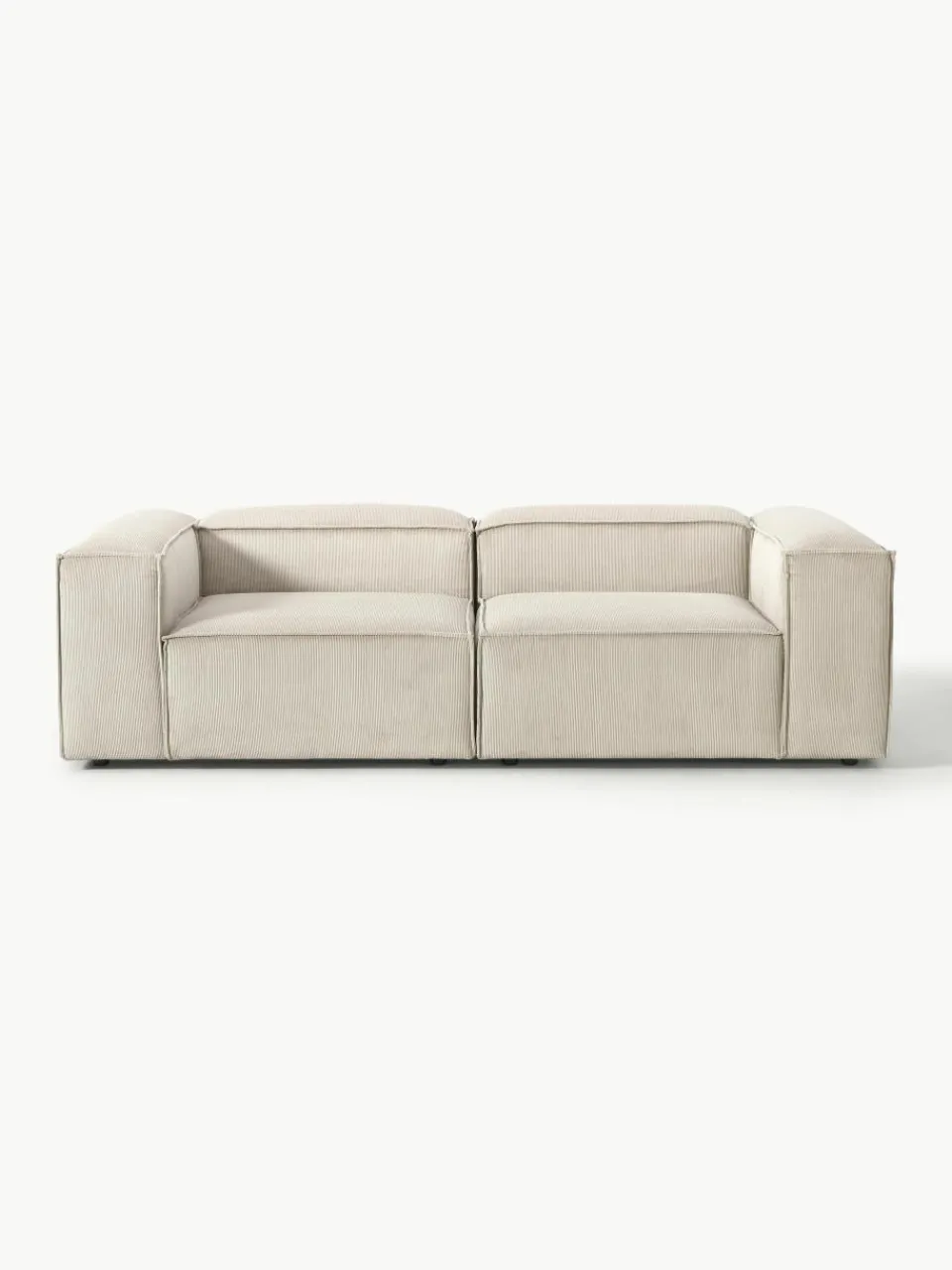 Modulaire bank Lennon (3-zits) van corduroy^Westwing Collection New