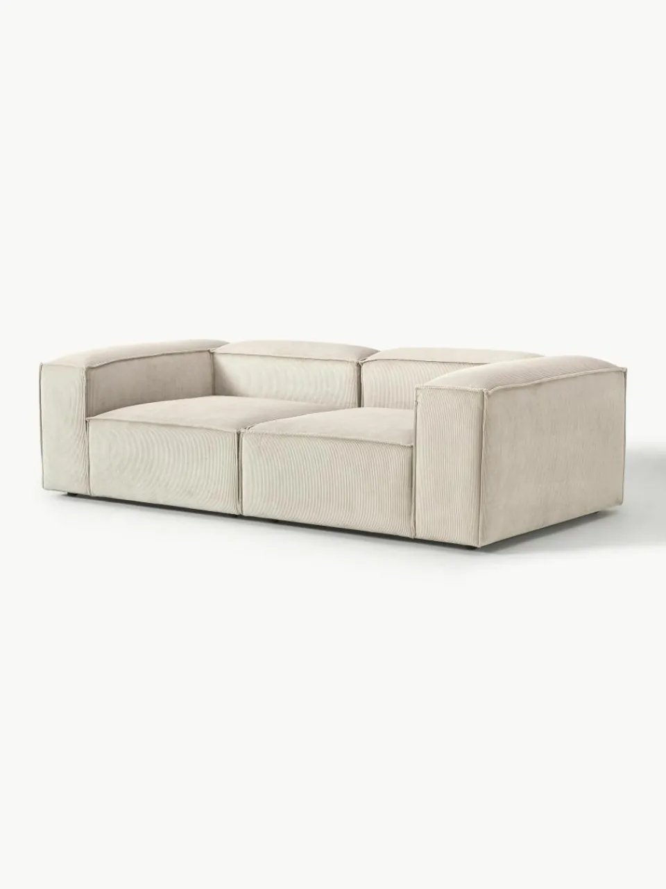 Modulaire bank Lennon (3-zits) van corduroy^Westwing Collection New