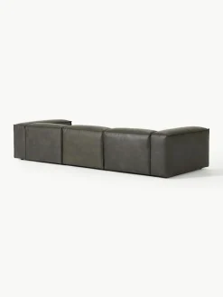 Modulaire bank Lennon (4-zits) van gerecycled leer^Westwing Collection Outlet