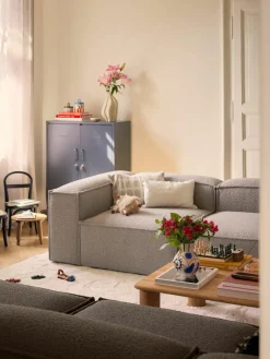 Modulaire bank Lennon (4-zits) uit bouclé^Westwing Collection Hot