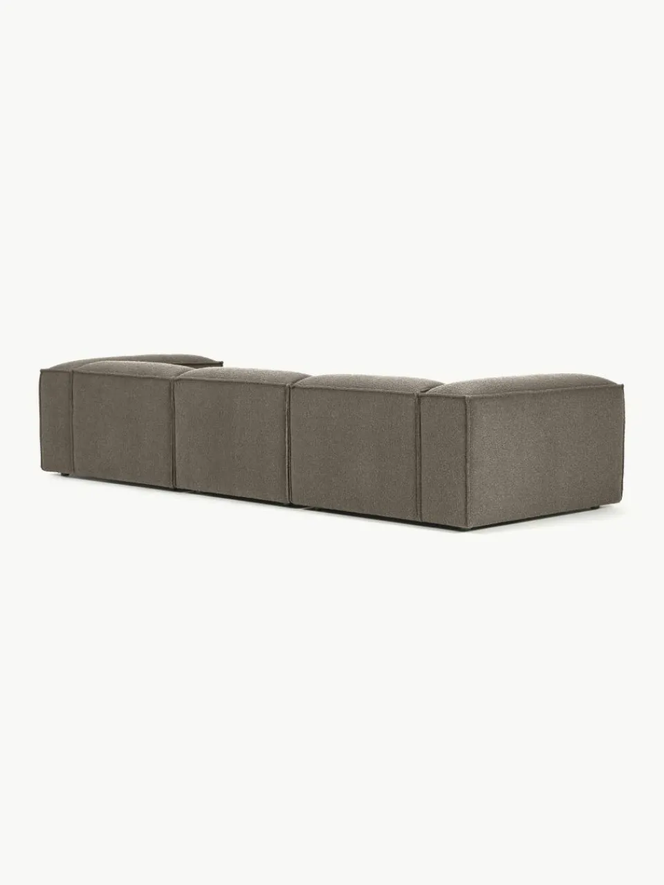 Modulaire bank Lennon (4-zits) uit bouclé^Westwing Collection New