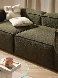 Modulaire bank Lennon (3-zits) uit bouclé^Westwing Collection Online